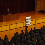 校長先生の訓話